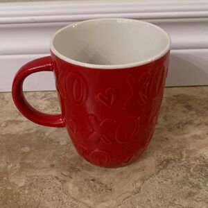 Red XO hearts Mug coffee cup NEW